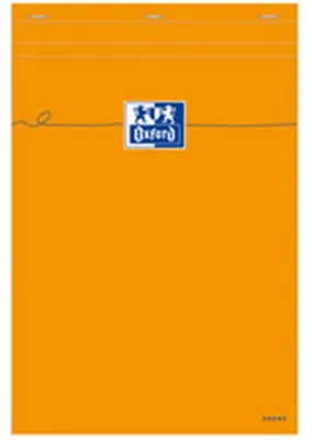 Image de Oxford Notizblock DIN A4 Seyès 80 Blatt orange