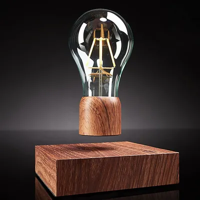 Obrázek produktu pro Levitující žárovka, 360stupňová rotace, magnetická levitační koule, noční lampa