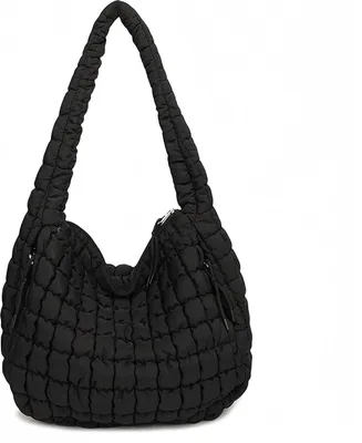 Produktbild von Große Handtasche Damen Umhängetasche Shopper Tasche Blau Stepptasche