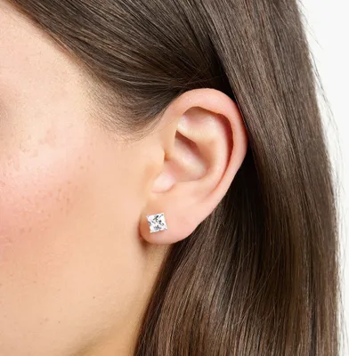Produktbild von Thomas Sabo Ohrstecker Ohrringe Damen Zirkonia Weiß Silber SCH150344