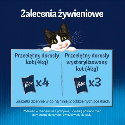 Obrázok produktu pre FELIX Fantastic Ryba - mokra karma dla kota - 12x85g