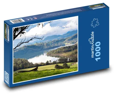 Obrázek produktu pro Puzzle 1000 Jezero v australském venkově - martinpuzzle