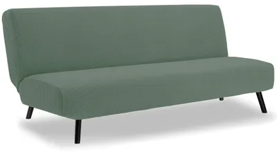Produktbild von Sofaüberzug für ein 3-Sitzer-Sofa ohne Armlehnen, dehnbar und rutschfest