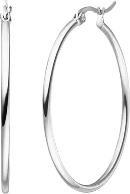 Produktbild von Creolen Edelstahl Ohrringe 40 mm