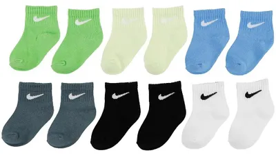 Produktbild von Nike Kids Swoosh Infant Ankle Socken 6 Paare Mehrfarbig EU 19-23 Kinder Mehrfarbig EU 19-23