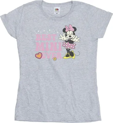 Produktbild von Disney - "Best Mini Ever" T-Shirt für Damen BI33695 (XXL) (Grau)