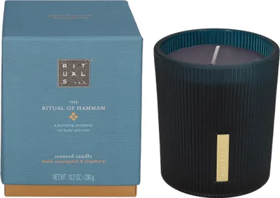 Immagine prodotto di Candela profumata fresca all'eucalipto e al rosmarino Rituals Hammam Secret