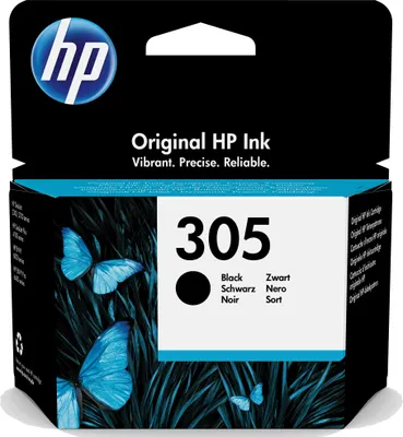 Obrázek produktu pro HP 305 černá originální inkoustová kazeta 1 ks.