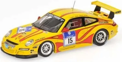 Zdjęcie produktu dla Porsche 911 GT3 Cup (997 II) #15 24h ADAC Nürburgring 2010 - 1:43 - Minichamps