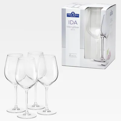 Produktbild von Van Well Weinglas Ida 500 ml, 4er-Set