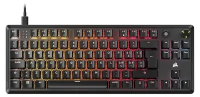 Image de Clavier Gaming Mécanique Corsair K70 Core TKL RGB Tenkeyless Switch MLX Red V2 Noir Disposition Italienne
