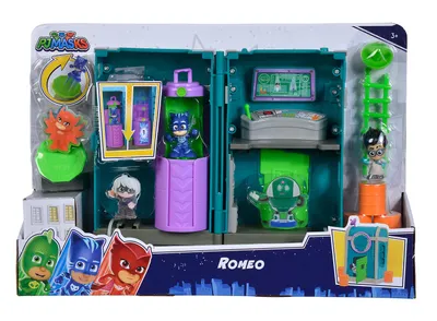 Image de PJ Masks - Laboratoire Romeo + figurky.