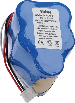 Produktbild von vhbw Akku Ersatz für 945-0005, 945-0006, LP43SC3300P5, 205-0001, 945-0024 für Staubsauger (2500 mAh, 6 V, NiMH)
