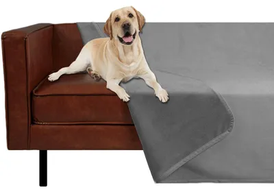 Productafbeelding van Ameritex huisdierenbeddengoed, omkeerbaar, 100% waterdicht, fluweel, superzacht, voor kleine dieren