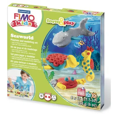 Obrázok produktu pre Staedtler Sada Fimo Kids Form&Play Ocean 4 x 42 g