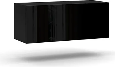 Produktbild von Lowboard VIVO TV-Unterschrank 100cm schwarz Hochglanz