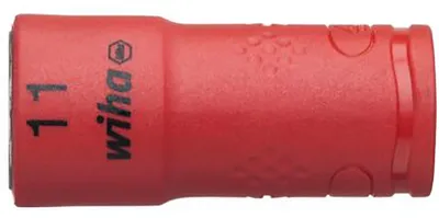 Obrázek produktu pro Šestihranná nástrčná hlavice 1/4" 11 mm VDE Wiha | 4010995430962