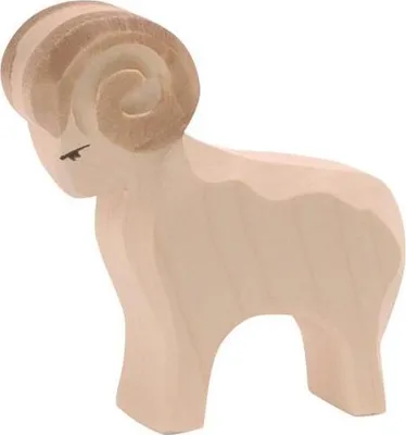 Produktbild von Schafbock - Ostheimer Holzfigur: weiß