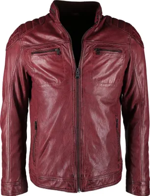 Produktbild von JCC Lederjacke 40700 Herren red 54