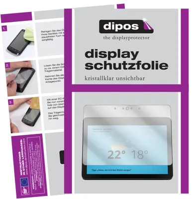 Produktbild von 2x Schutzfolie für Amazon Echo Show 2. Gen klar Displayschutzfolie Folie Display