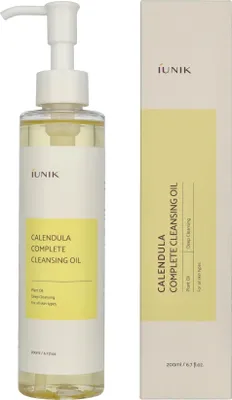 Immagine prodotto di iUNIK - Olio detergente completo alla Calendula, 200ml
