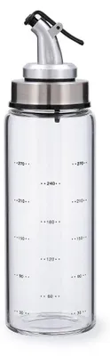 Ölbehälter Boro 0,3 l, Edelstahl, transparent, wiederverwendbar