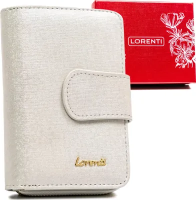 Produktbild von Lorenti Portemonnaie aus Leder für Frauen Kyopr silber One size
