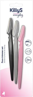 Produktbild von KillyS Präzises 3-teiliges Gesichtspflege- und Trimmer-Set für perfektes Styling