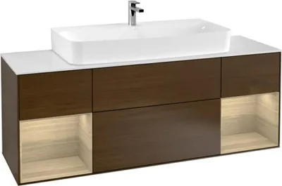 Produktbild von Villeroy & Boch F211PCGN Waschbeckenunterschrank Finion F21