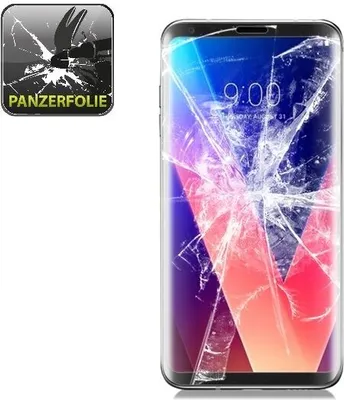 Produktbild von 6x Panzerfolie für LG V30 FULL COVER Displayfolie Displayschutzfolie MATT