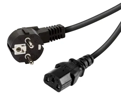 Produktbild von VIVanco™Schuko-Netzkabel mit Kaltgerätebuchse