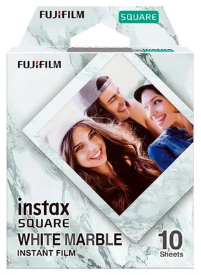 Produktbild von Fujifilm instax SQUARE Whitemarble, 10 Stück(e)