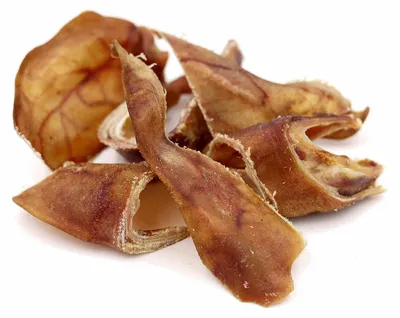 Immagine prodotto di Orecchie di maiale essiccate, a strisce, 5 kg, snack per cani, snack da masticare, leccornie per cani, senza cereali, naturali, senza additivi