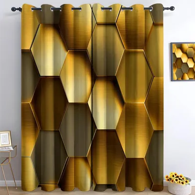 Produktbild von Verdunkelungsrollos mit geometrischem Muster für das Schlafzimmer