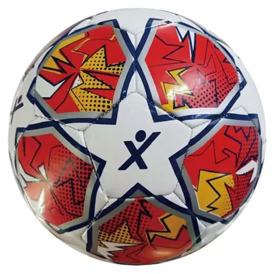 Produktbild von SportX Fußball Champion Rot Gelb 330-350gr, 21cm