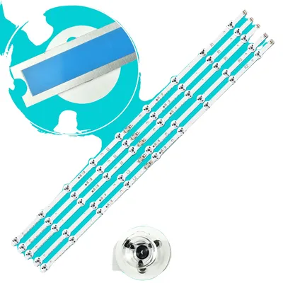 Obrázok produktu pre LED pásik, dĺžka 812 mm, 9 LED diód, napätie 3 V, kompatibilný s 42LB680V, typ výrobku: LED pásik