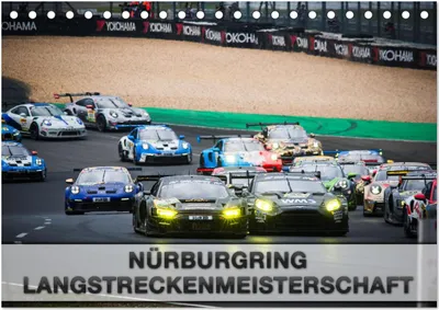 Produktbild von Nürburgring Langstreckenmeisterschaft (Tischkalender 2025 DIN A5 quer), CALVENDO Monatskalender