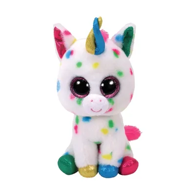 Image de Ty - Peluches - Beanie Boos - Harmonie Licorne - 15cm