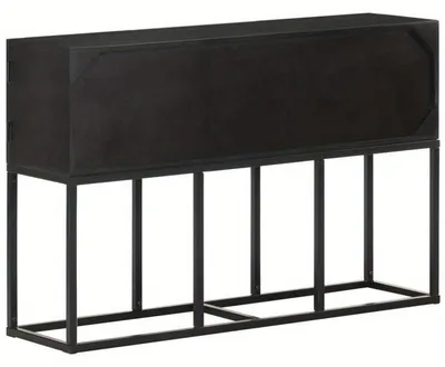 Immagine prodotto di Comodino 115x30x76 cm in legno di mango massello - Pratico e smontabile