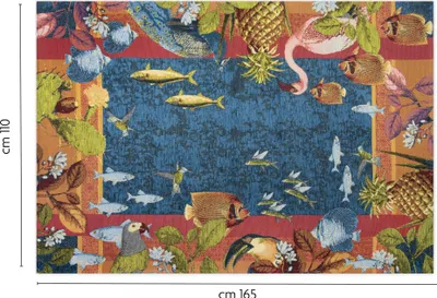 Immagine prodotto di Tappeto arredo Excelsa Rhapsody Living poliestere 165x110 cm multicolore