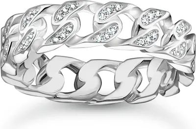 Produktbild von Thomas Sabo Rebel Basics TR2500-051-14 Damenring, Ringgröße:52