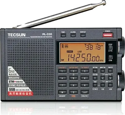 Zdjęcie produktu dla Przenośny odbiornik radiowy, odbiór wielopasmowy, proste metody strojenia, wbudowany głośnik, PL330