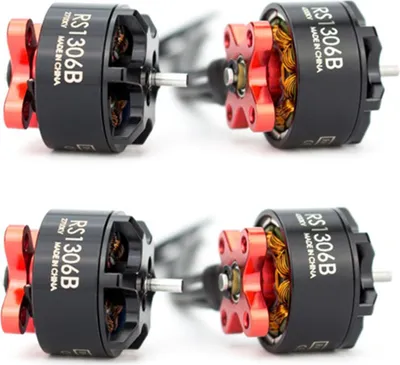 Produktbild von Bürstenloser Motor EMAX 1306 RS1306 Version 2 RS1306B 2700KV/4000KV 3-4S für RC MultiRotor Fpv Racing Drone Spare Part 2700KV 4pcs