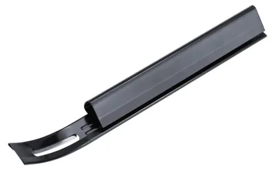 3-in-1 Lederschneidewerkzeug mit 3 Klingen, Schwarz