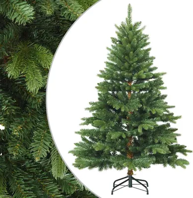 Produktbild von vidaXL Künstlicher klappbarer Weihnachtsbaum mit Ständer Grün 150 cm