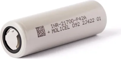 Produktbild von Molicel INR21700-P42A, 4200mAh 30A bis max. 45A Li-Ionen-Akku -21700 Akku für besonders hohe Ströme