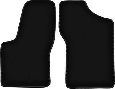 Immagine prodotto di Wielganizator Tappetini anteriori in velluto per Fiat Seicento (1998-2010, hatchback) neri, set 2 pz, con fissaggi