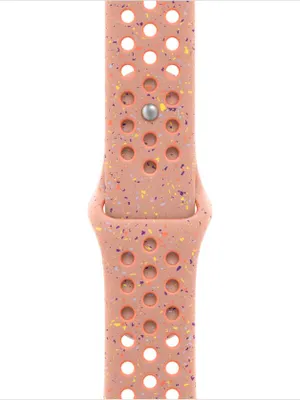 Immagine prodotto di Apple MGAQ4ZM/A accessorio indossabile intelligente Band Rosa Alluminio, Fluoroelastomero