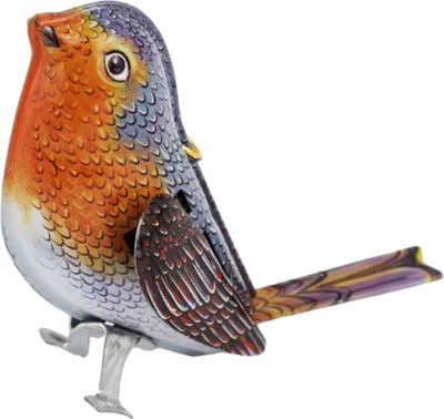 Produktbild von Blechspielzeug - Vogel - Deko Anhänger - Metall Ornament 07
