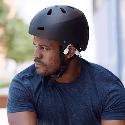 Image de Aftershokz OpenMove Casque sans fil Tour d'oreille Appel/Musique USB Type-C Bluetooth Blanc (S661WT)